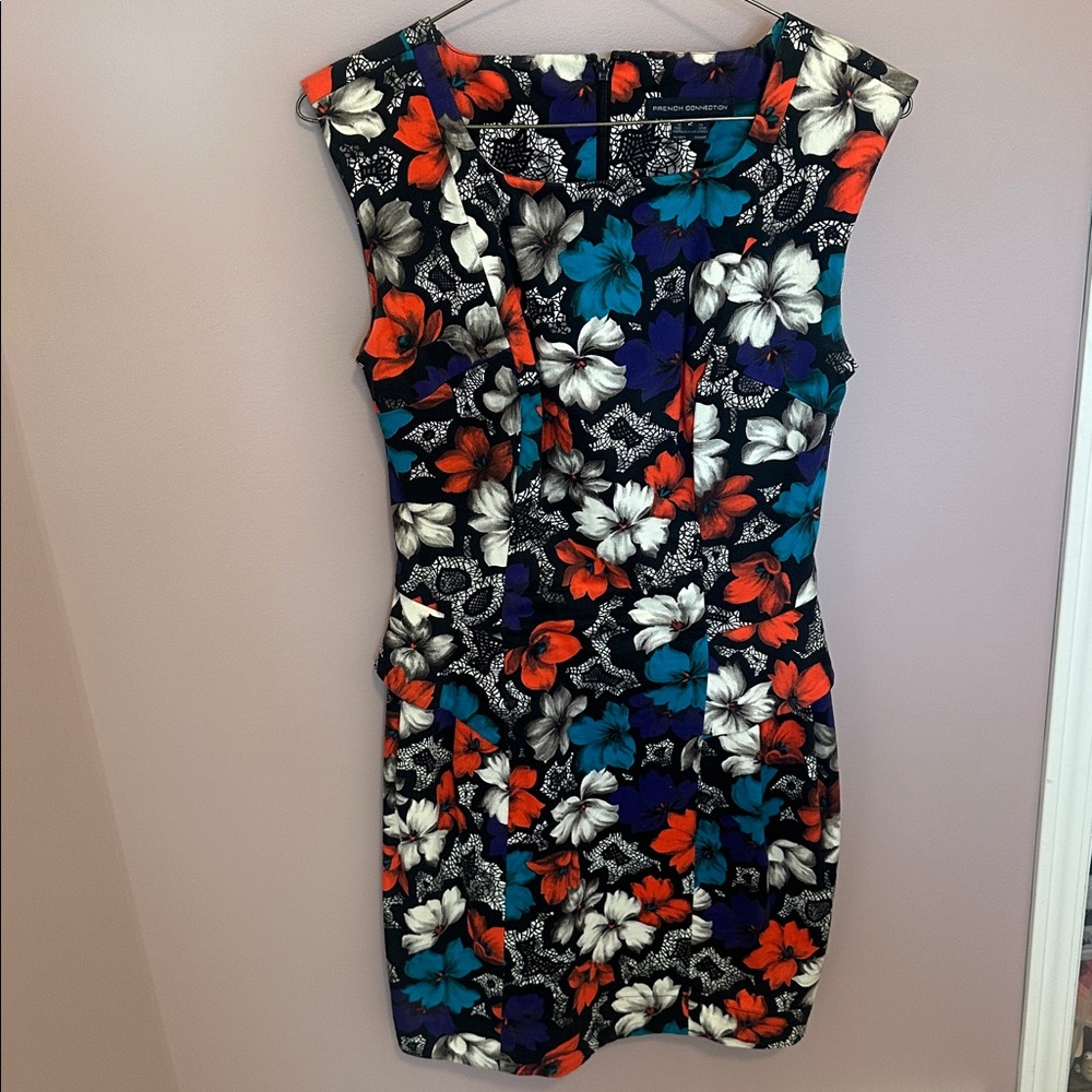 French Connection Floral Sleeveless Dress